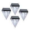 4-dílná sada nástěnných svítidel Diamant