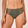 Súprava 2 klasických nohavičiek Rima zn. Confidence Lingerie® z mikrovlákna a vyšívaného tylu