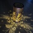 Lampa solarna ZŁOTE MOTYLE