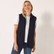 Fleecová vesta na zip