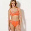 Súprava 4 jednofarebných maxi nohavičiek Tropea zn. Confidence Lingerie® z pružnej bavlny a čipky
