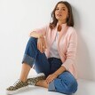 Fleecová mikina na zip