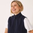Fleecová vesta na zip