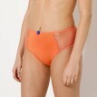Súprava 4 jednofarebných maxi nohavičiek Tropea zn. Confidence Lingerie® z pružnej bavlny a čipky