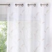 Perdea Etamine cu broderie florală