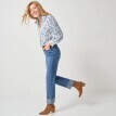 Košilová halenka z mušelínu a macramé
