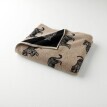 Froté sada koupelnového textilu s motivem leoparda 450g/m2