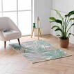 Covor dreptunghiular cu motiv tropical