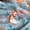 Lenjerie de pat pentru copii Kitty, bumbac