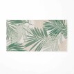 Covor dreptunghiular cu motiv tropical