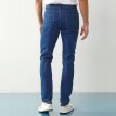 Rovné džíny pro nižší postavu s 5 kapsami ze strečového denimu
