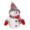 LED Snehuliak s čiapkou a šálom