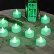 LED čajové sviečky so zmenou farby, sada 10 ks