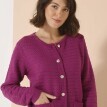 Pulover tricotat elastic cu model
