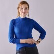 Ребристий светр-стійка