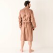 Jednofarebný župan pre dospelých z buklé froté zn. Colombine® s kimono golierom
