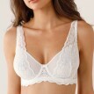 Přiléhavá podprsenka z krajky a tylu Guspini zn. Confidence Lingerie®, s kosticemi