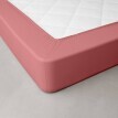 Jednobarevné perkálové napínací prostěradlo, hloubka rohů 40 cm