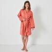 Krátký unisex župan s kimono límcem