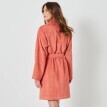 Krátký unisex župan s kimono límcem