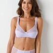 Sada 2 podprsenek Tropea zn. Confidence Lingerie® ze strečové bavlny a krajky, s potiskem, bez kostic