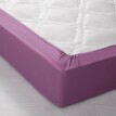 Jednobarevné napínací prostěradlo zn. Colombine® s hloubkou rohů 32 cm, z polycotonu