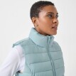 Nepromokavá prošívaná vesta na zip