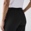 Pantaloni slim cu dungi 7/8