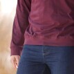 Sada 2 triček Henley s dlouhými rukávy
