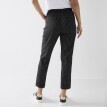 Pantaloni slim cu dungi 7/8