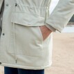 Parka s kapucí a sherpa
podšívkou