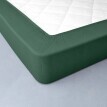 Jednofarebná napínacia plachta, flanel, hĺbka rohov 32 cm