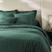 Lenjerie de pat din flanel de culoare solidă de la Colombine