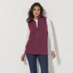 Fleece mellény cipzárral
