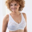 Sutien push-up din dantelă și tricot, fără armătură