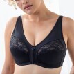 Sutien push-up din dantelă și tricot, fără armătură