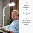 LED stojící lampa