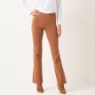Bootcut leggings rugalmas derékkal