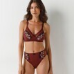 Klasické kalhotky Caminata zn. Confidence Lingerie® z mikrovlákna s výšivkou