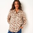 Košilová halenka s leopardím vzorem