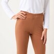 Legginsy bootcut z elastyczną talią