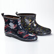 Botine de ploaie, cu flori