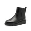 Nízké kožené kozačky Comfort Tamaris® pro širší chodidla