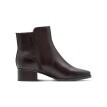 Nízké kozačky Comfort Tamaris® pro širší chodidla , čokoládové
