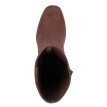 Čižmy Comfort Tamaris® pre širšie chodidlá, gaštanové