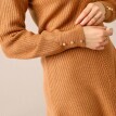 Tunika sweter z wzorem