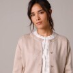 Cardigan cu nasturi bijou