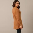 Tunika sweter z wzorem
