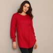 Sweter-tunika ze wzorem
