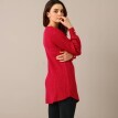 Sweter-tunika ze wzorem
